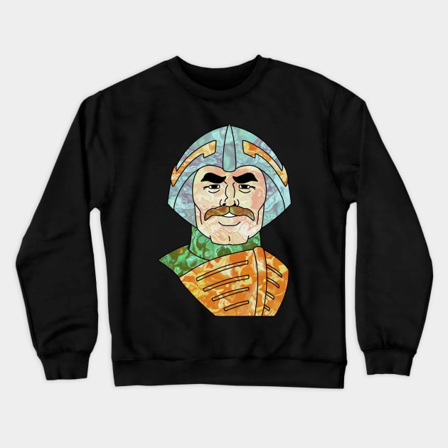 Grayskull Gang - Man-at-Arms Crewneck Sweatshirt by Leroy Binks